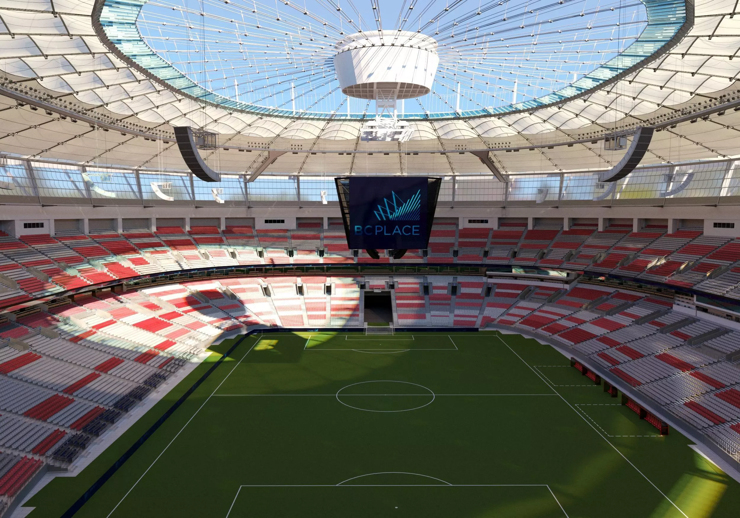 BC Place stadium 3D model_6