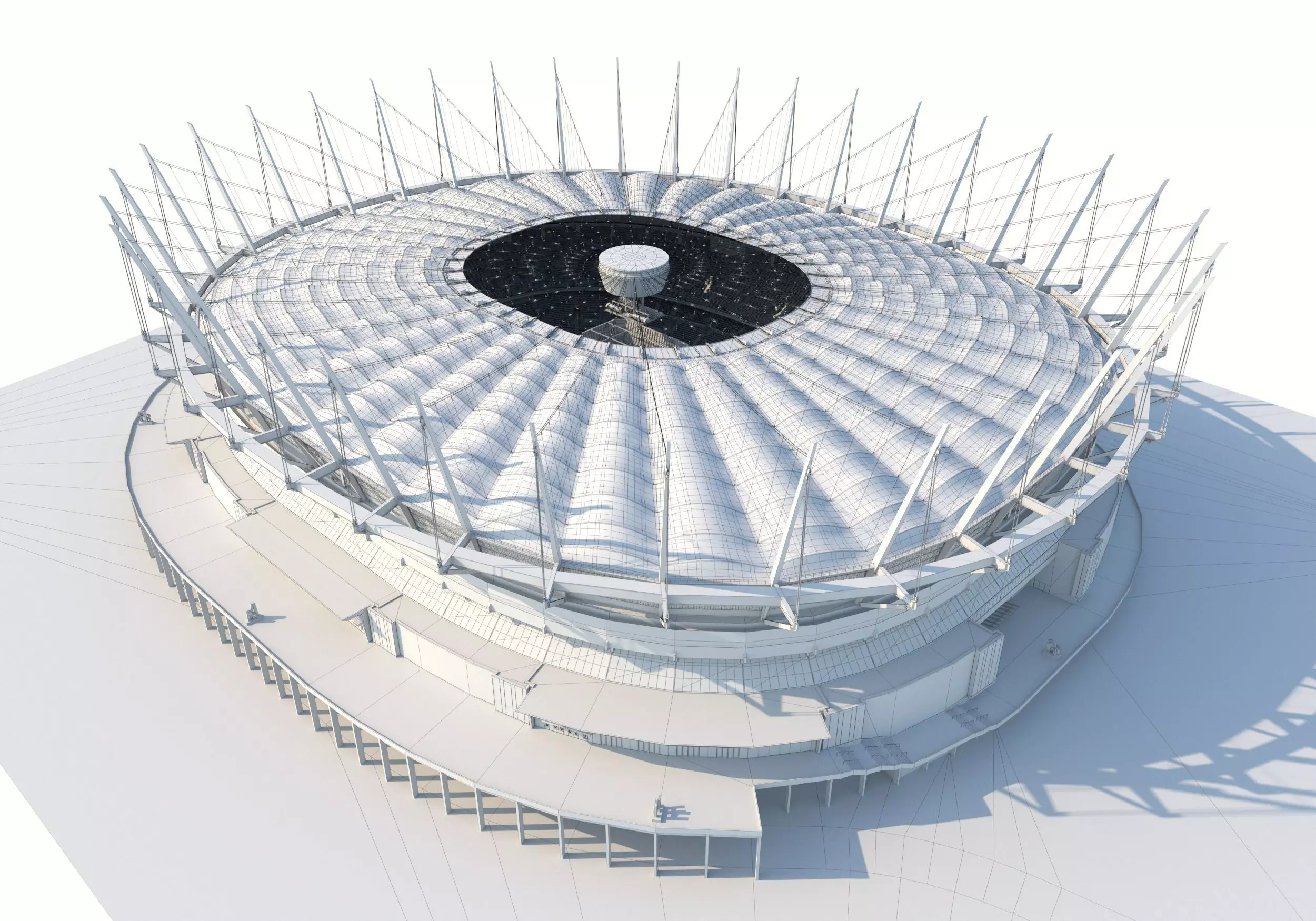BC Place stadium 3D model_18