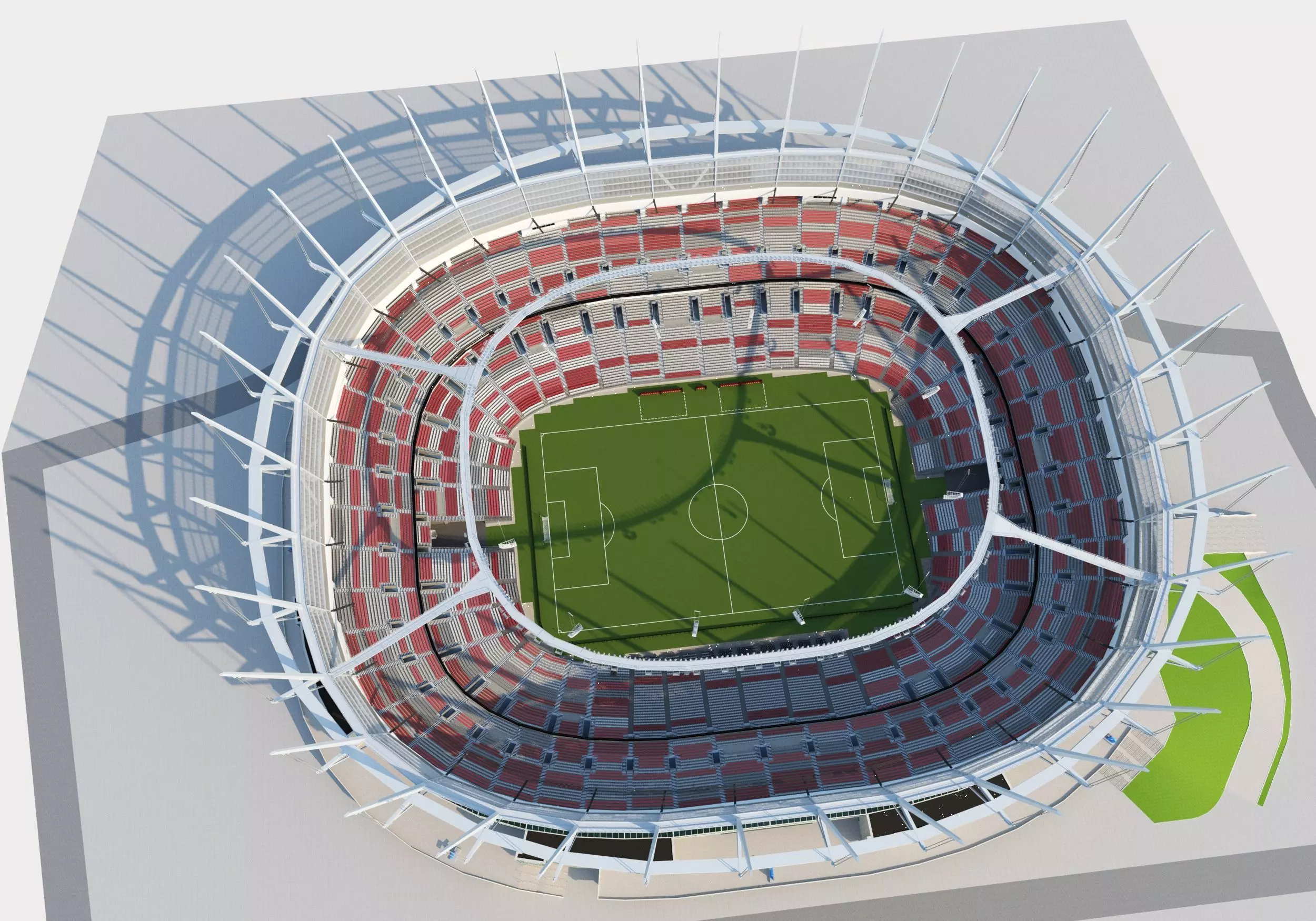 BC Place stadium 3D model_2