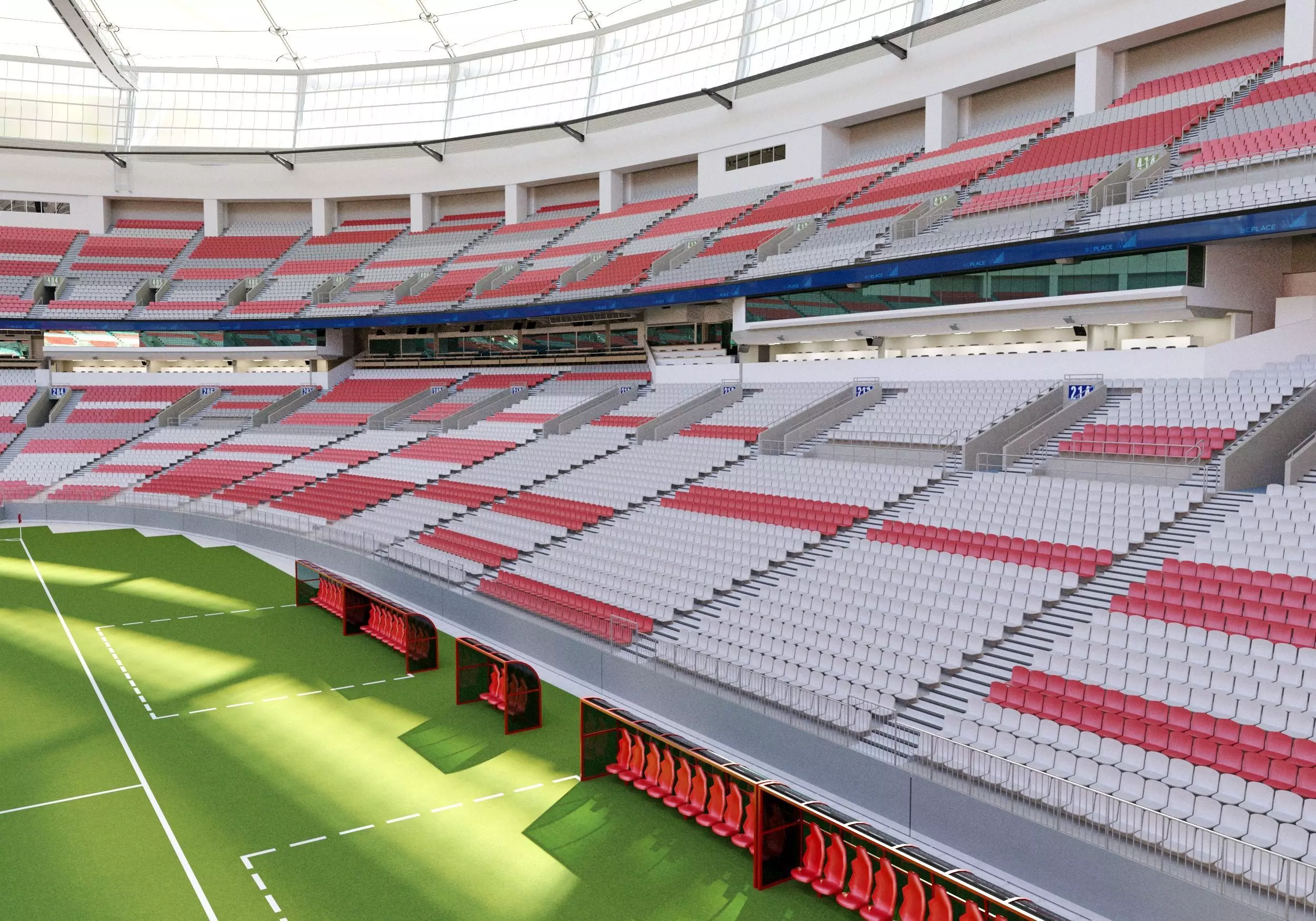 BC Place stadium 3D model_13