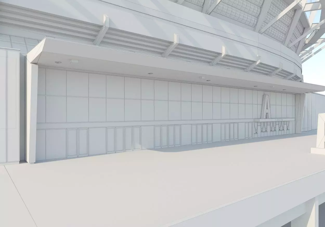 BC Place stadium 3D model_20