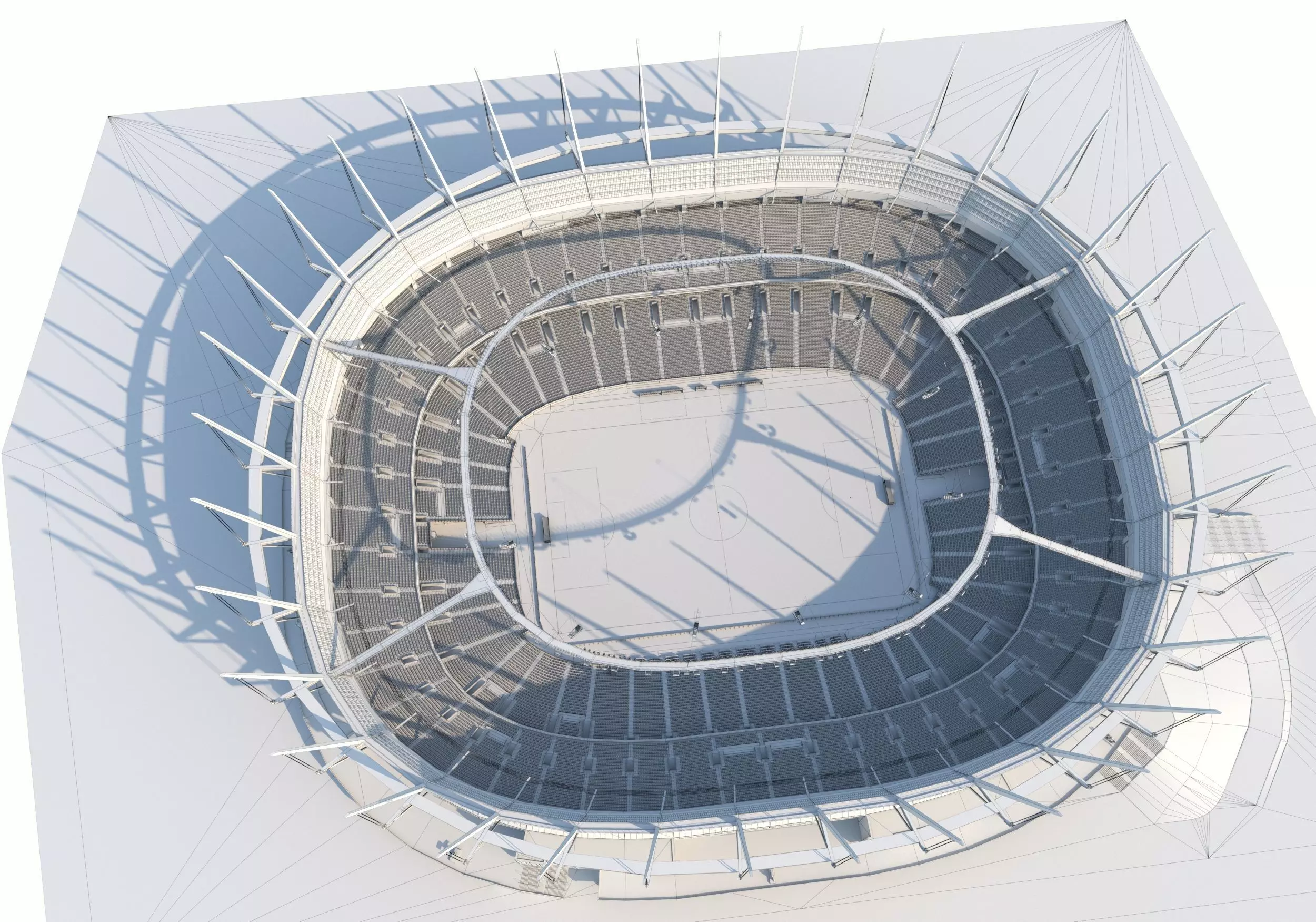 BC Place stadium 3D model_19