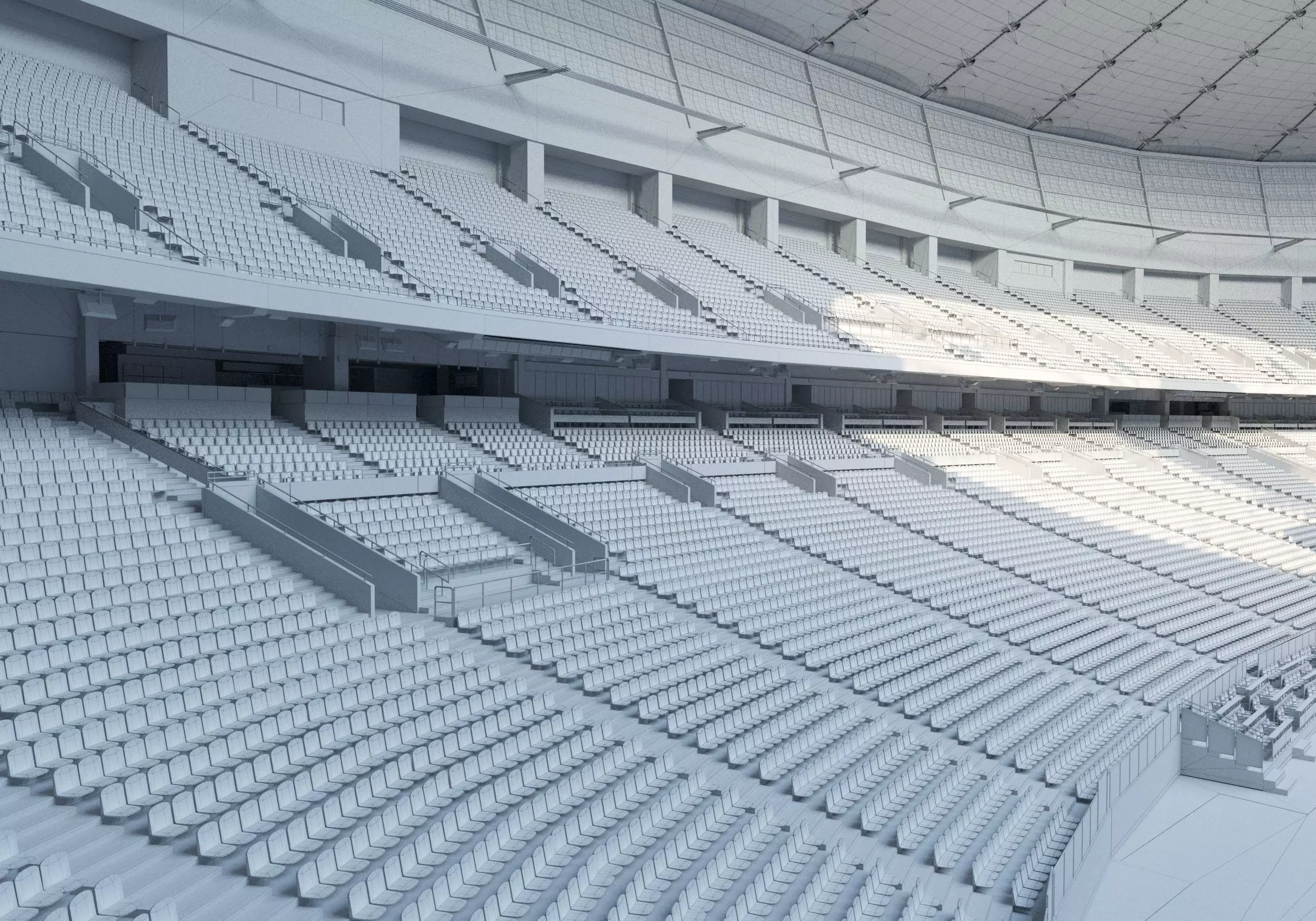 BC Place stadium 3D model_25