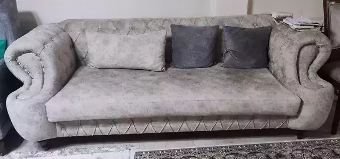 upholstered sofa