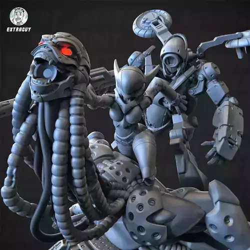 BGC Motoservant Static Set A 100mm and 32mm