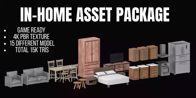 Interior Furniture Asset Pack