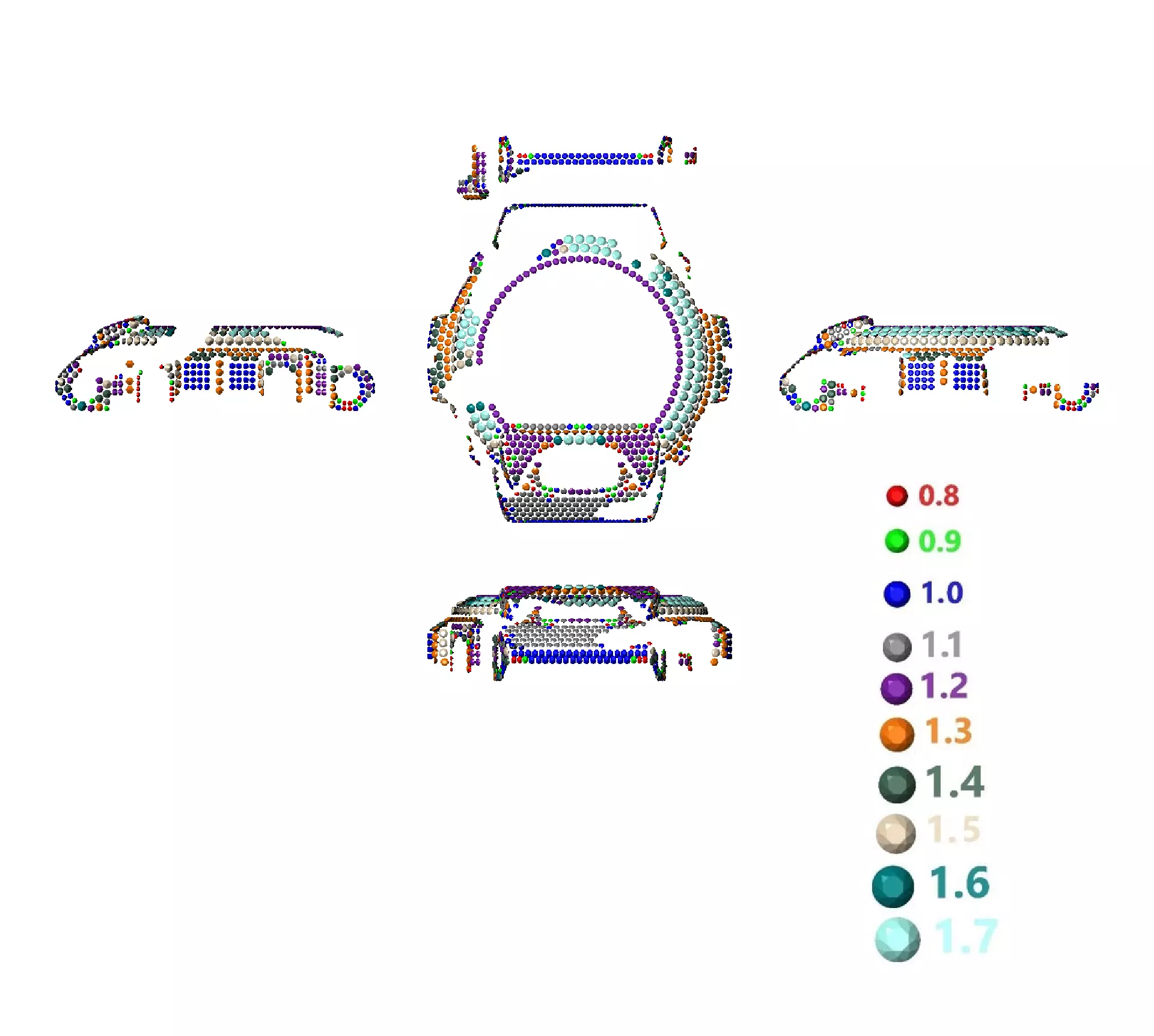 Dragon G-Shock  case 3D print model 3D print model 3D print model_13