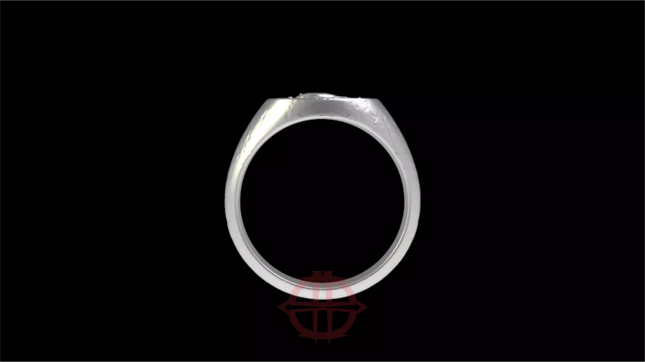 SWALLOW SIGNET RING 3D print model_4