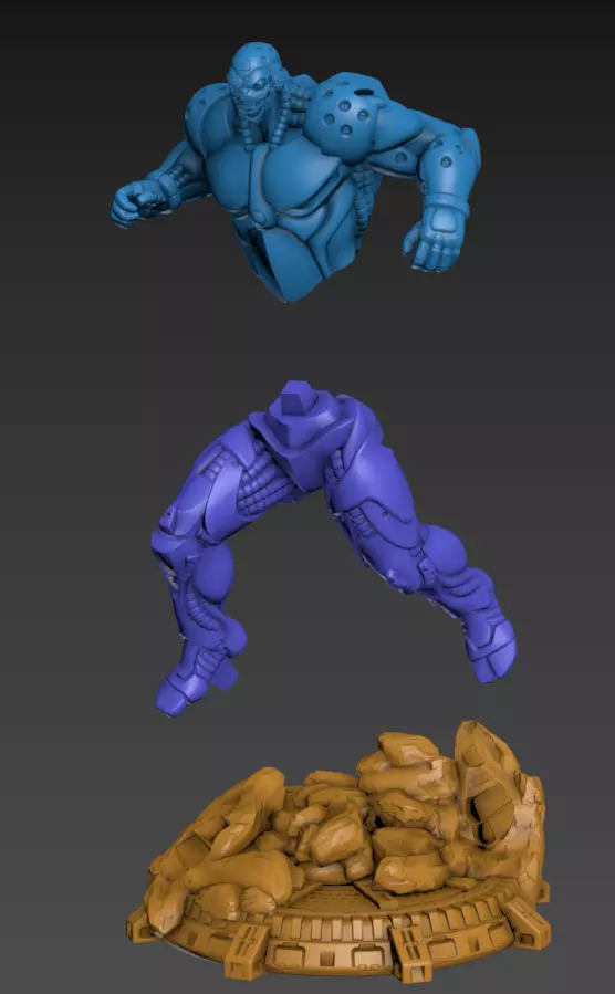 BGC Bloomers Boost Unit 130mm and 32mm 3D print model_14