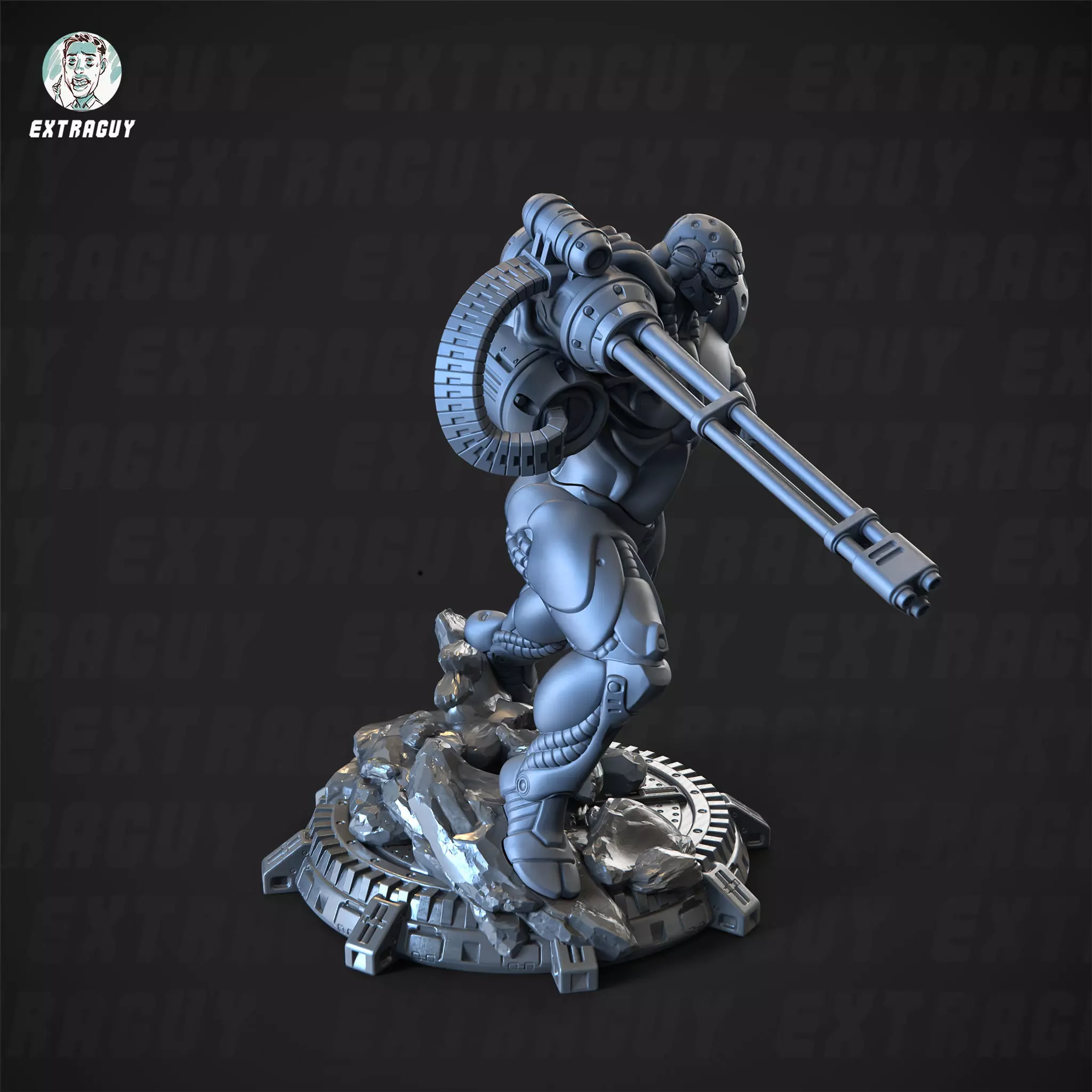 BGC Bloomers Boost Unit 130mm and 32mm 3D print model_5