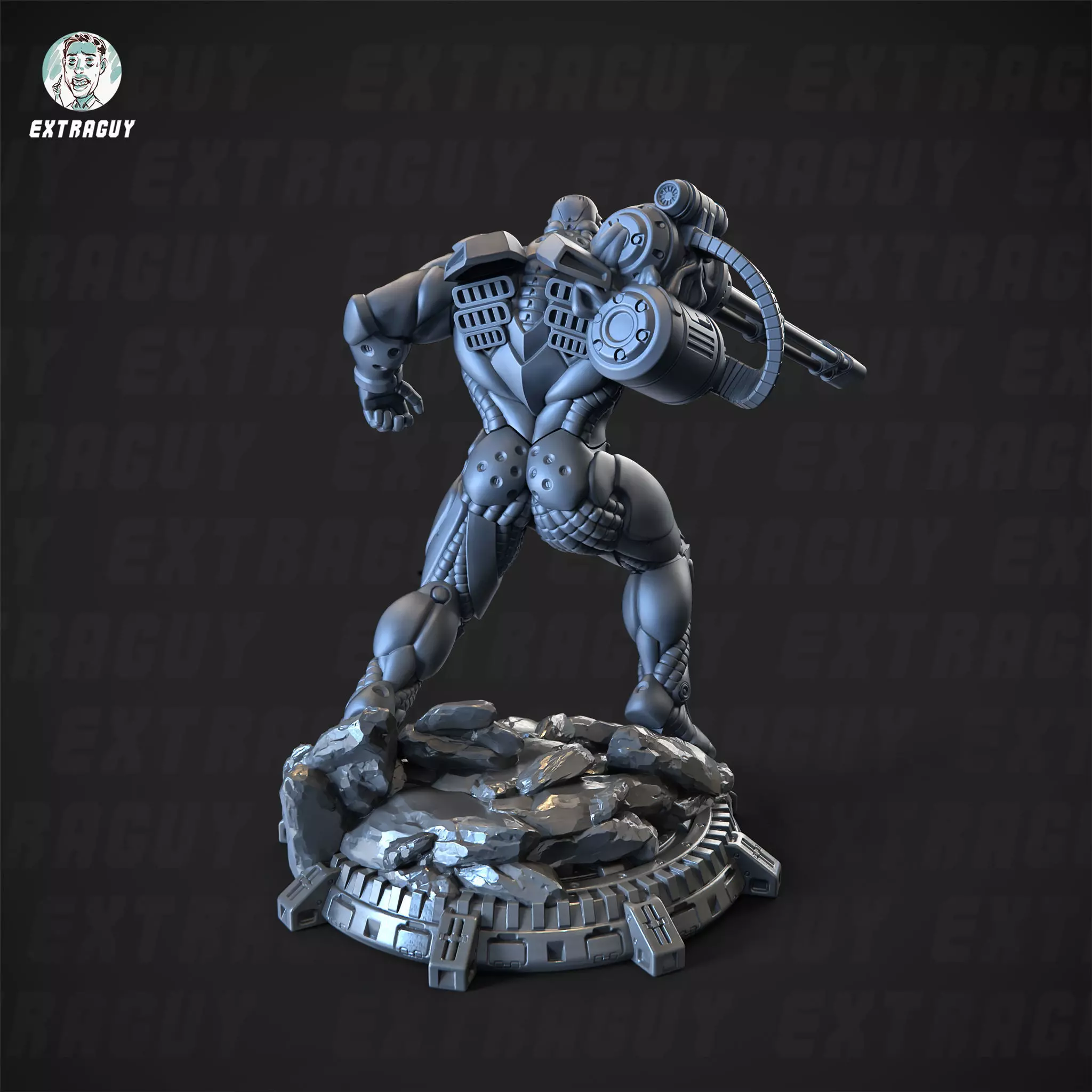 BGC Bloomers Boost Unit 130mm and 32mm 3D print model_7