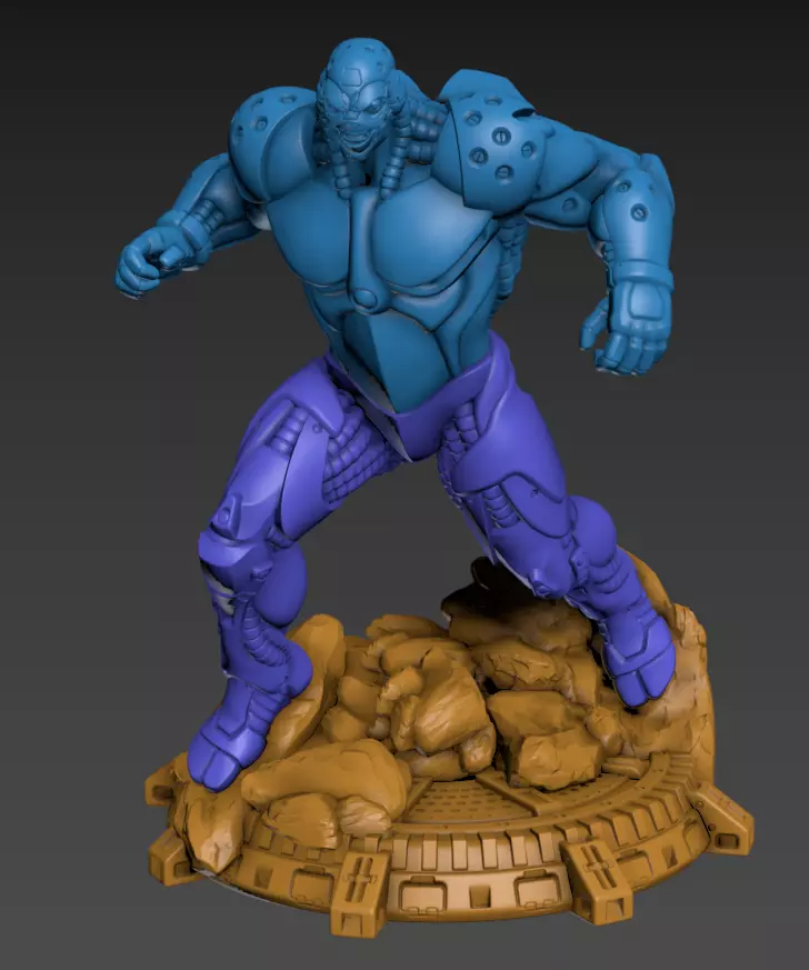 BGC Bloomers Boost Unit 130mm and 32mm 3D print model_12