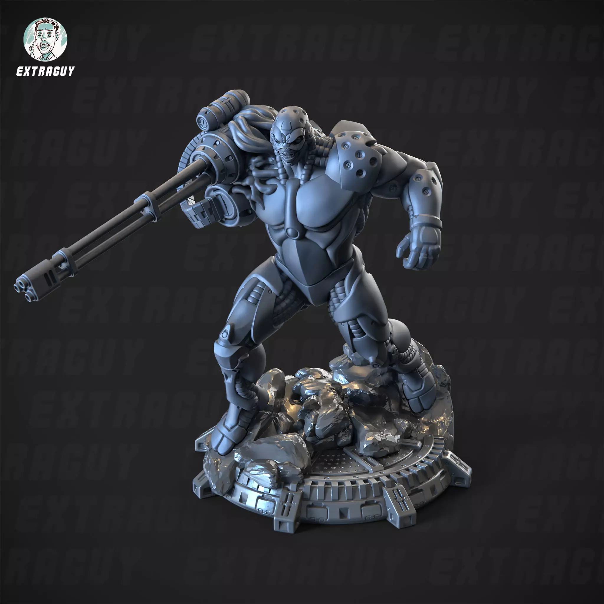 BGC Bloomers Boost Unit 130mm and 32mm 3D print model_4