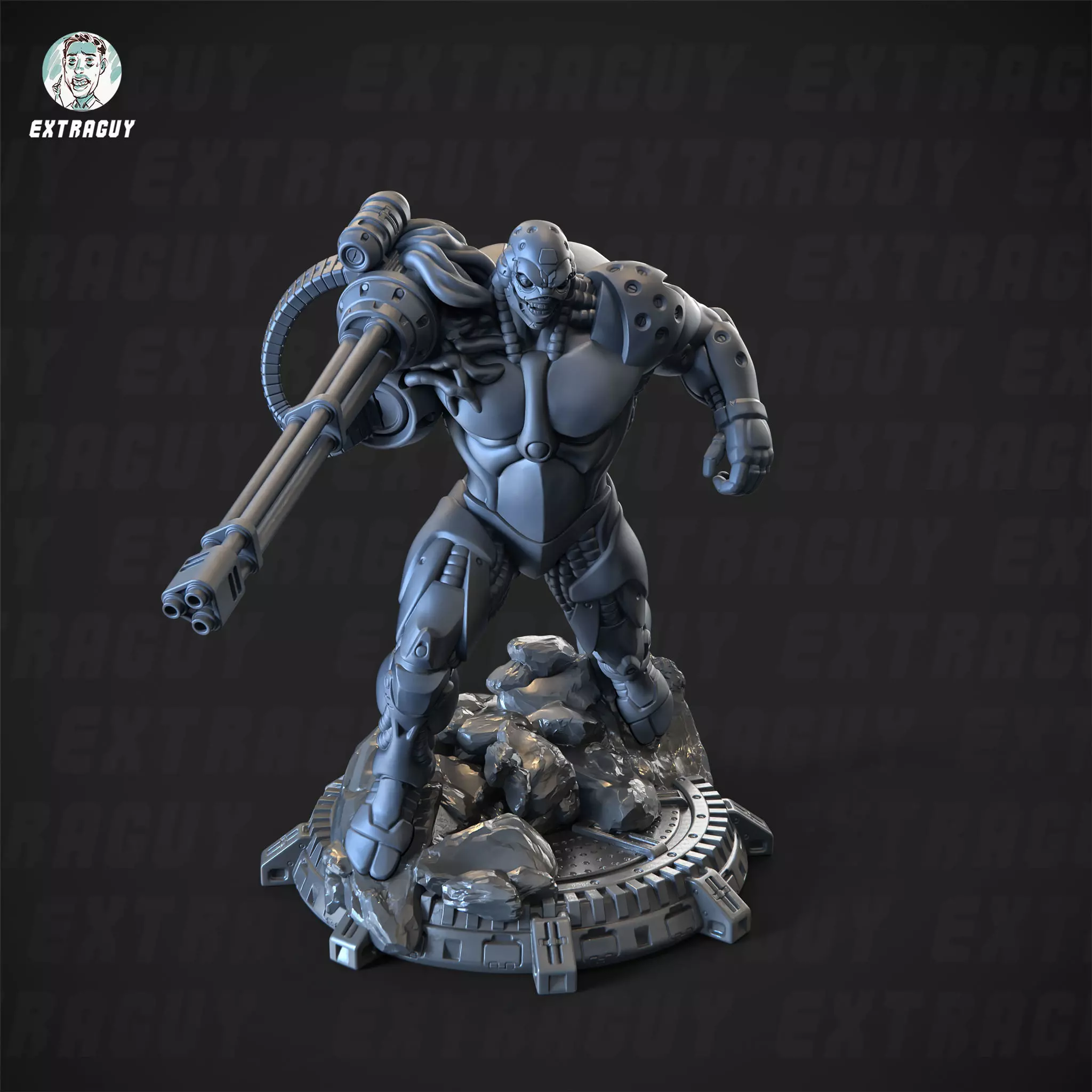 BGC Bloomers Boost Unit 130mm and 32mm 3D print model_6