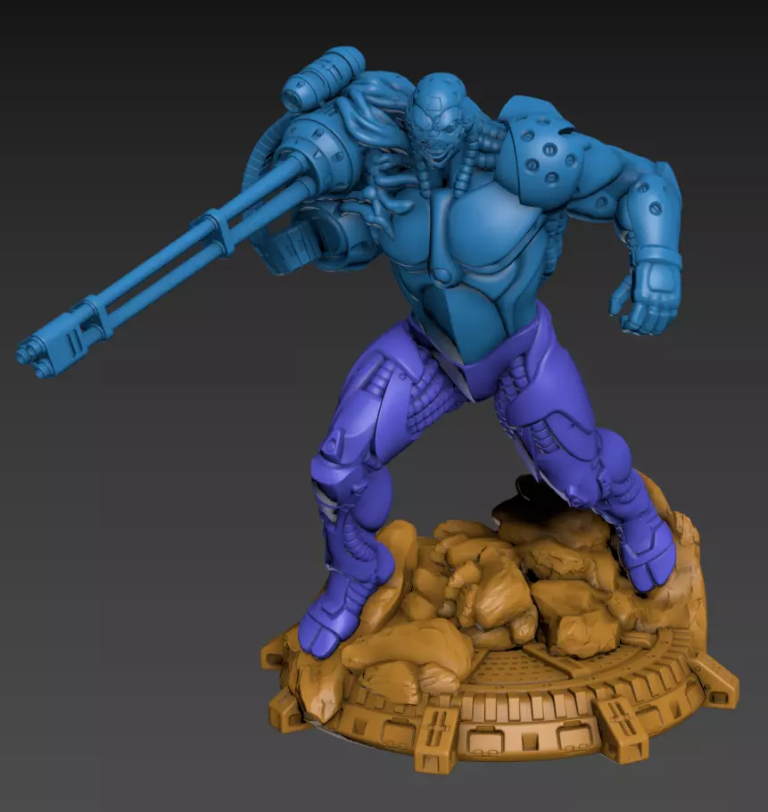 BGC Bloomers Boost Unit 130mm and 32mm 3D print model_8