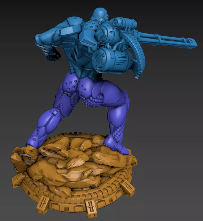 BGC Bloomers Boost Unit 130mm and 32mm 3D print model_10