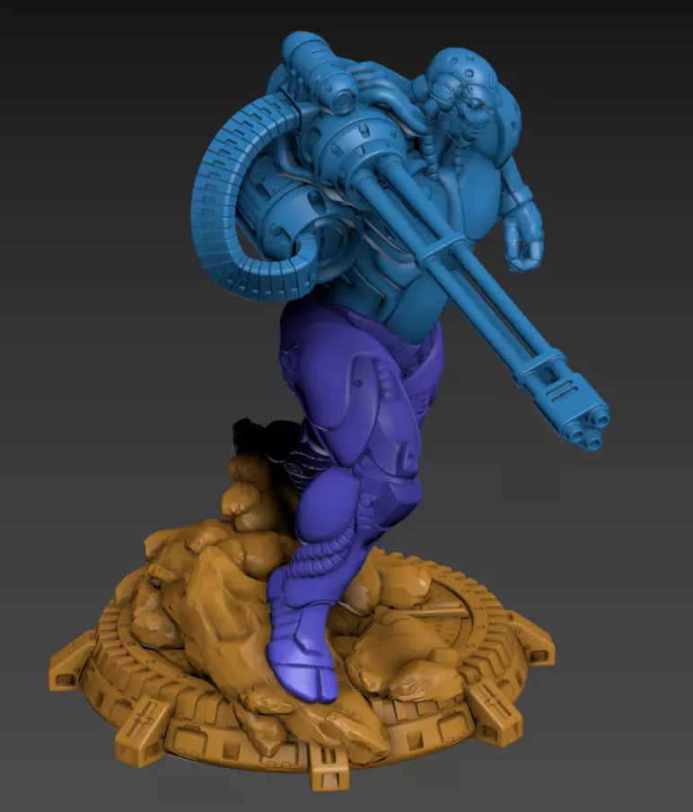 BGC Bloomers Boost Unit 130mm and 32mm 3D print model_9