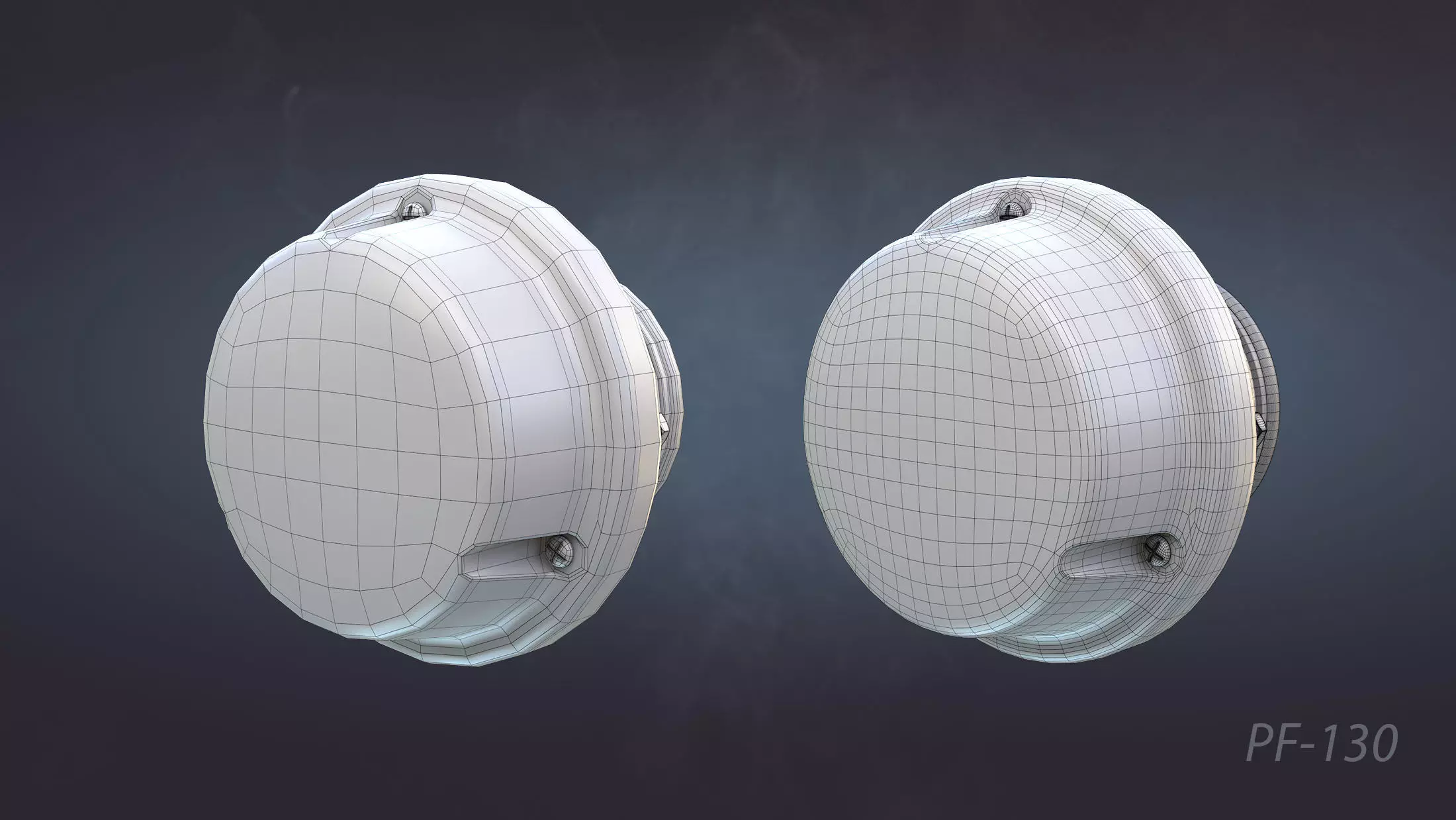 Soviet Military Lights High-Poly Collection 3D model_16