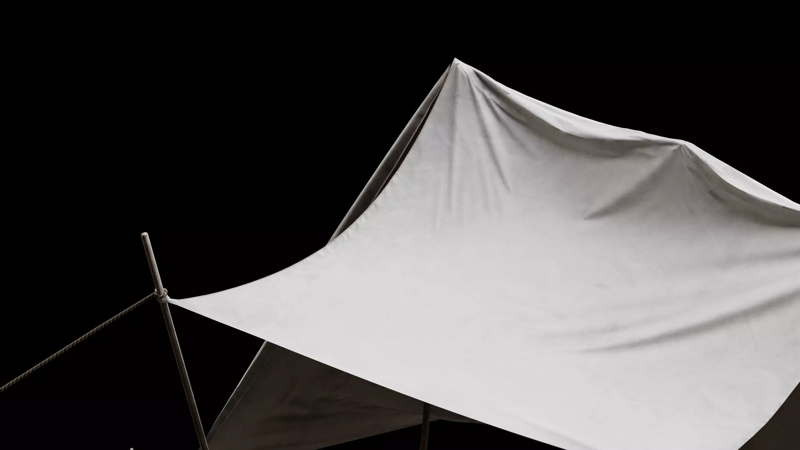 Medieval Tent 03 Low-poly 3D model_8