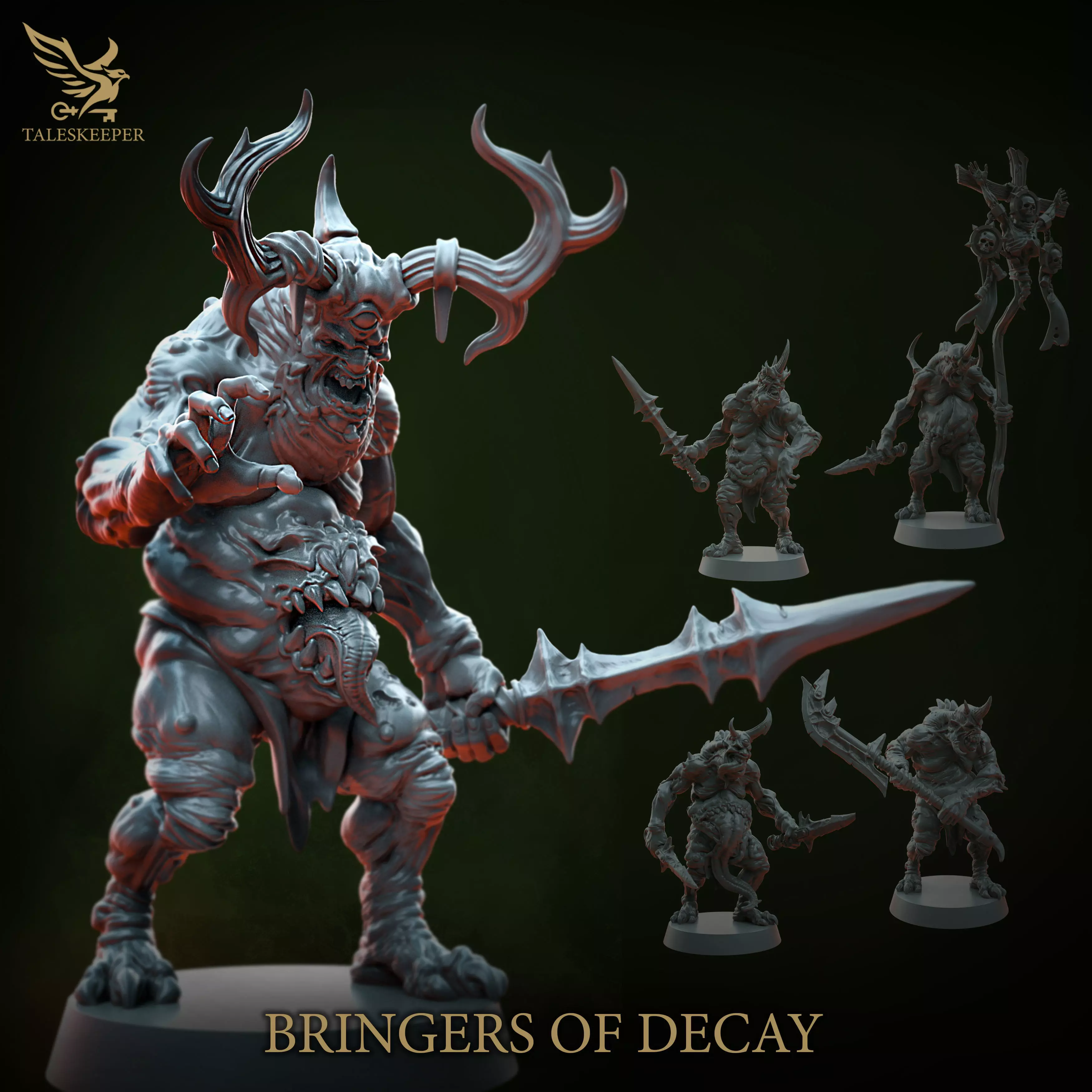 BRINGERS OF DECAY 3D print model