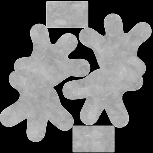 Rigged Cartoon Hand 3D model_26