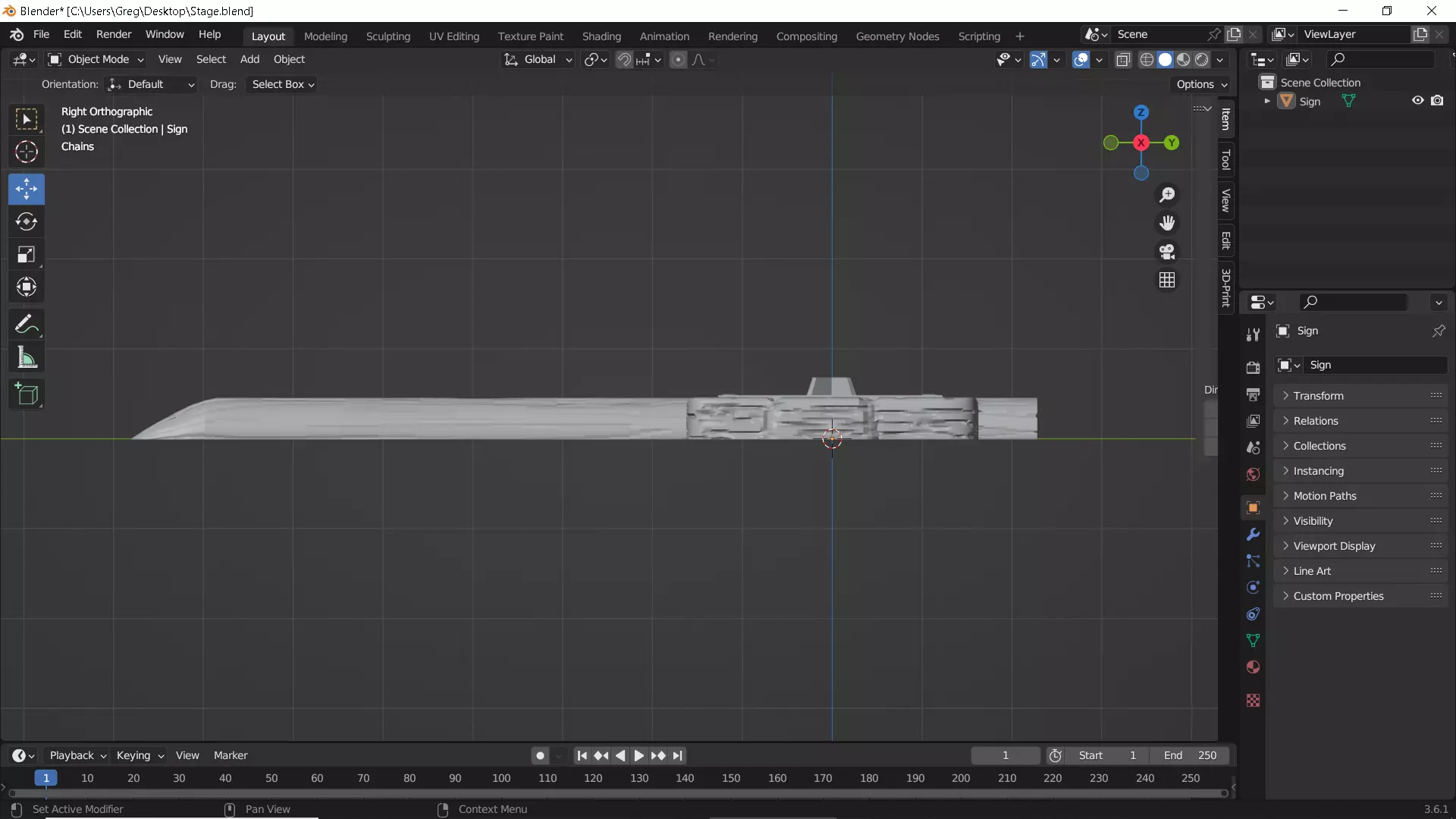 Garden Sign and Attachments 3D print model_19