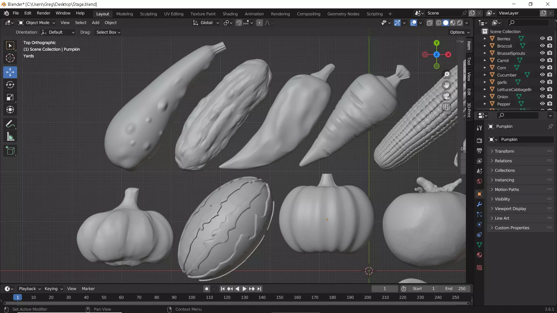 Garden Sign and Attachments 3D print model_11