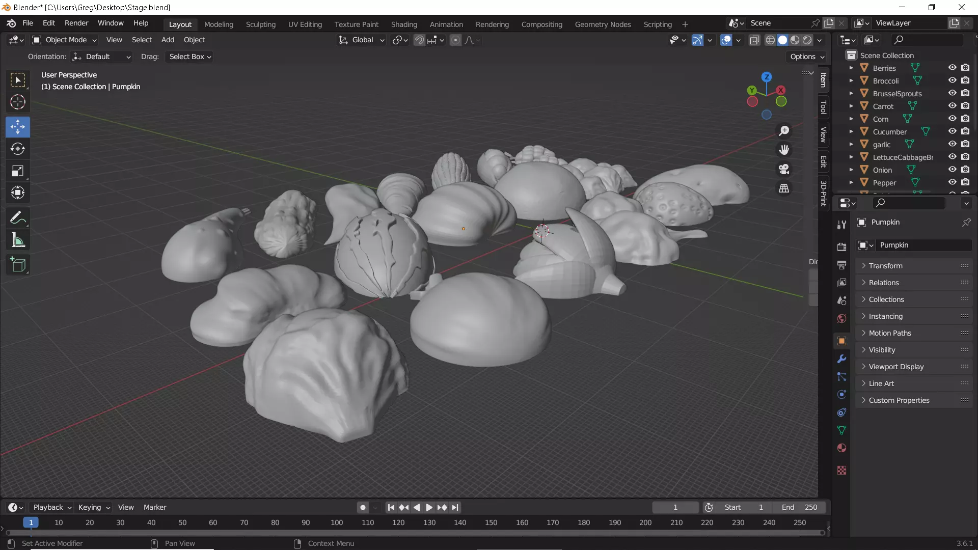 Garden Sign and Attachments 3D print model_9