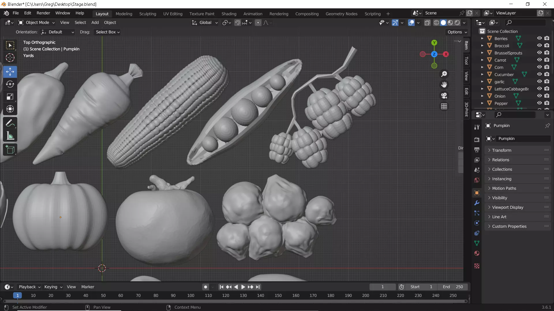 Garden Sign and Attachments 3D print model_12