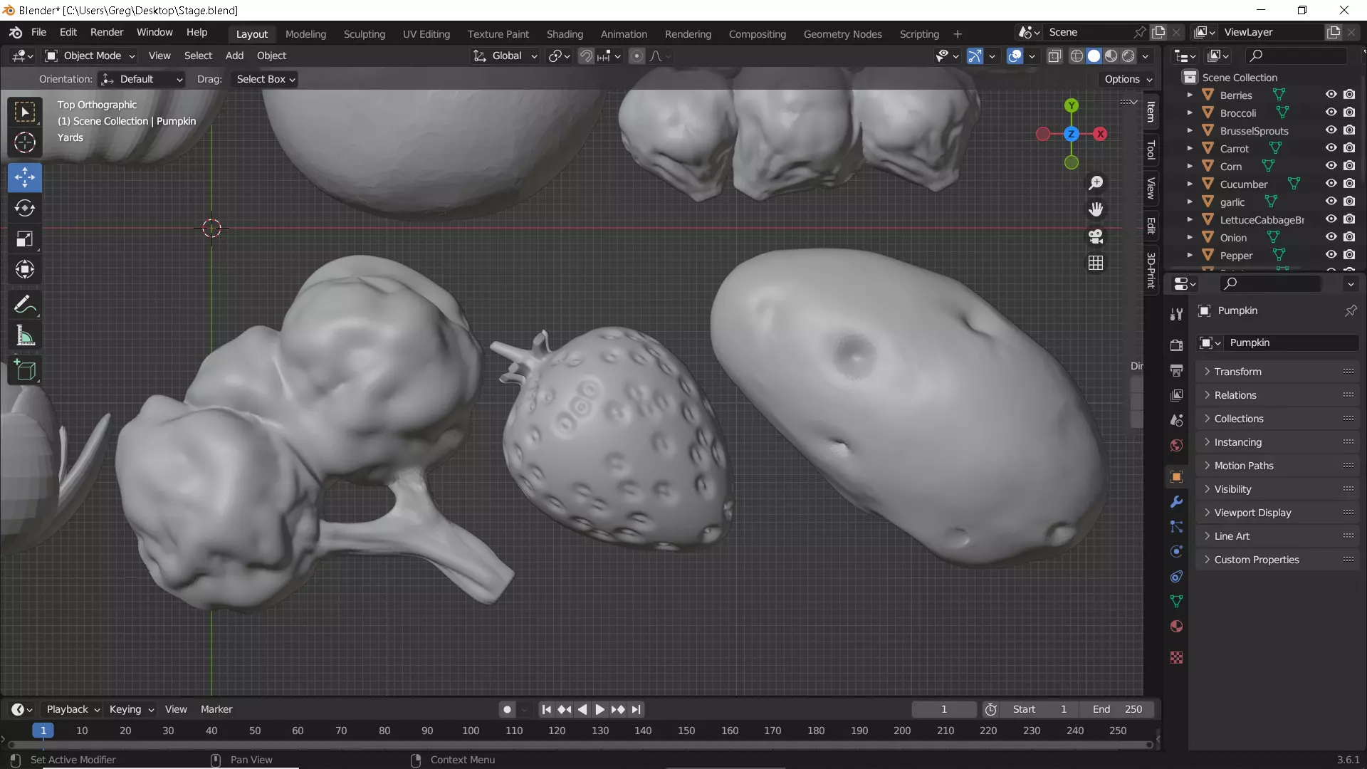 Garden Sign and Attachments 3D print model_13