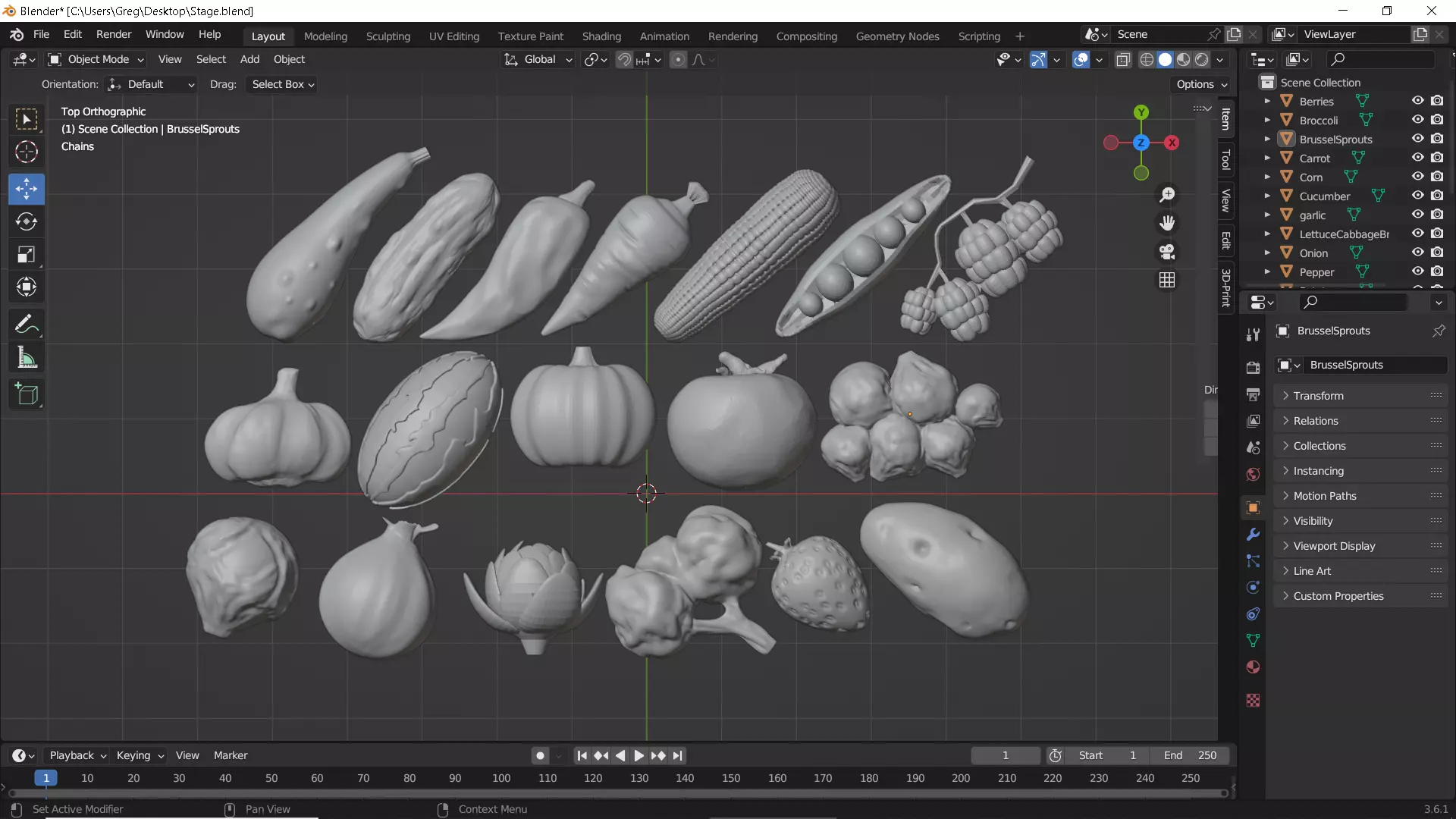 Garden Sign and Attachments 3D print model_10