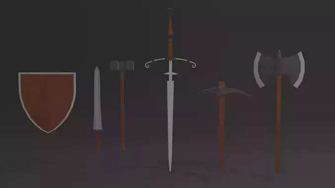 Simple Medieval Weapon Pack
