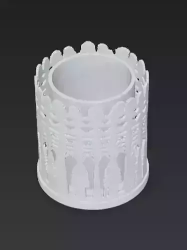 Elegant 3D Holder in Forest Shape Decorative Showpiece