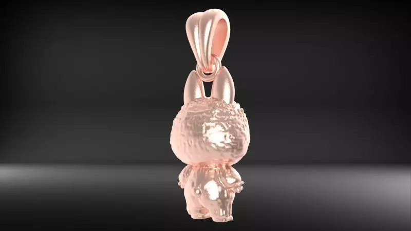 labubu pendant 3D print model_20