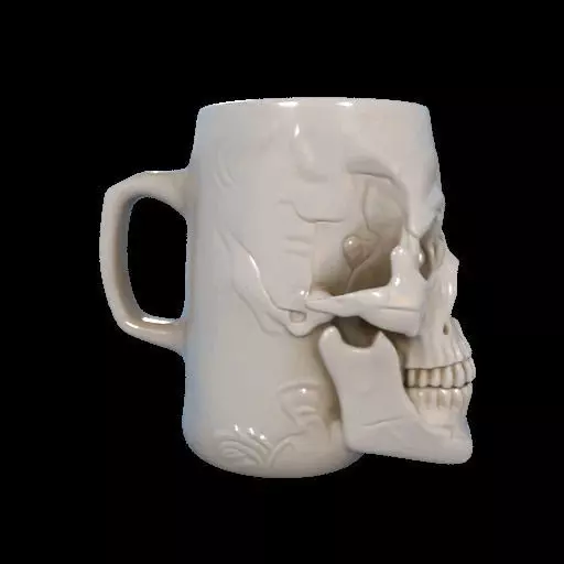 Skull Mug of Doom 3D print model_22