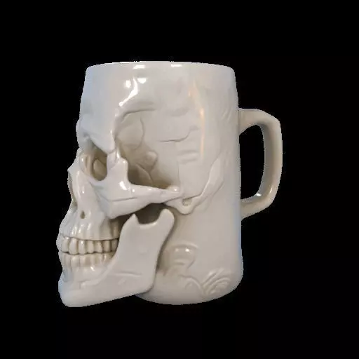 Skull Mug of Doom 3D print model_9