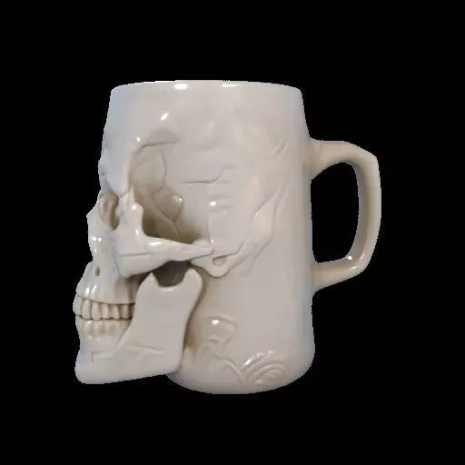 Skull Mug of Doom 3D print model_8