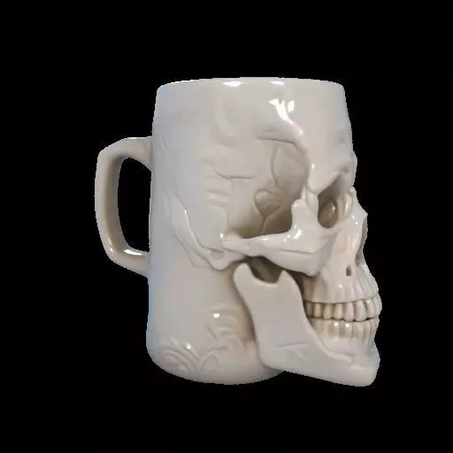 Skull Mug of Doom 3D print model_21