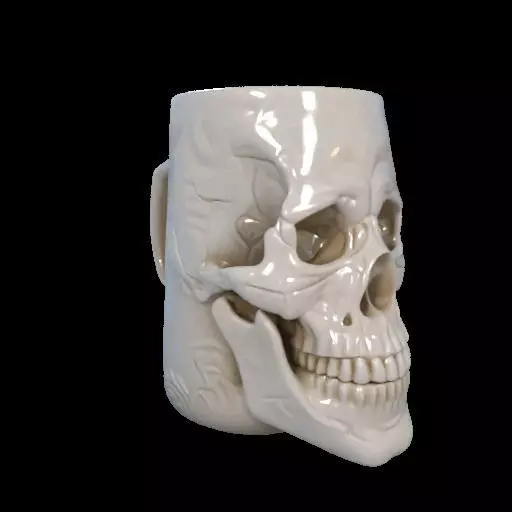 Skull Mug of Doom 3D print model_19