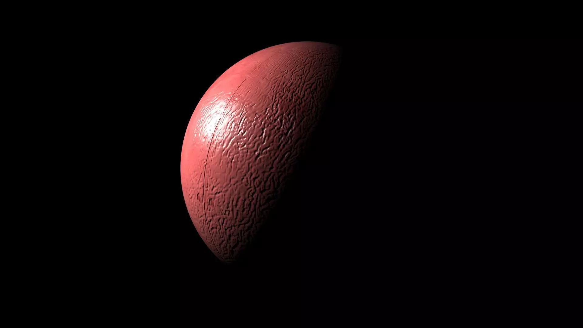 Sedna Planet 3D model_5