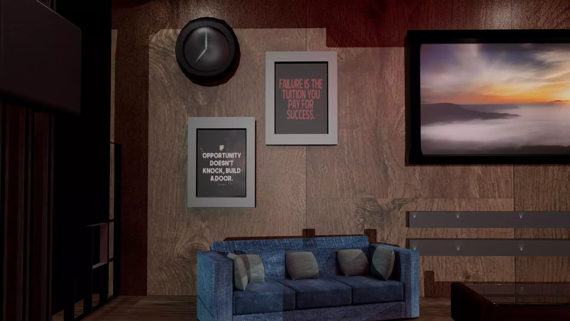 Modern Exhibition Booth  Trade Show Stand  3D Model 3D model_2