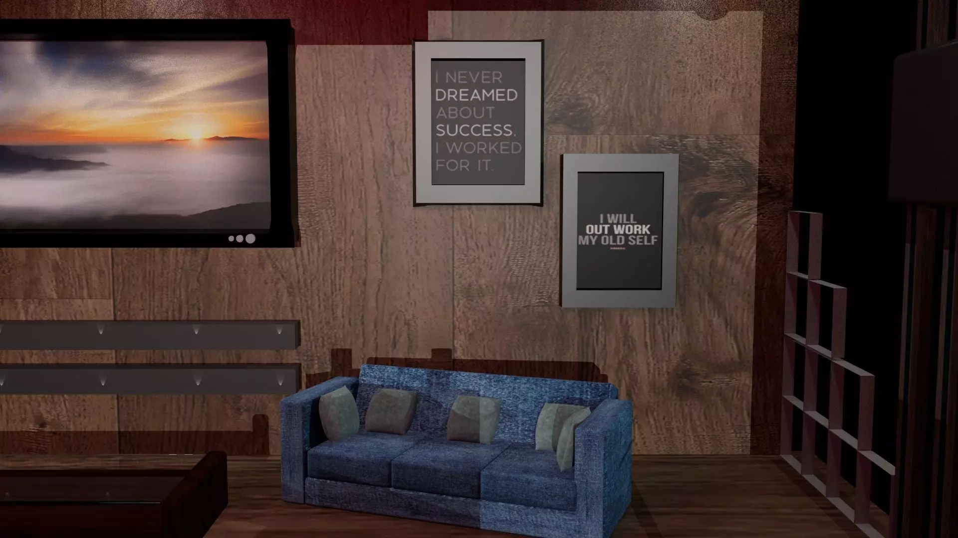 Modern Exhibition Booth  Trade Show Stand  3D Model 3D model_5