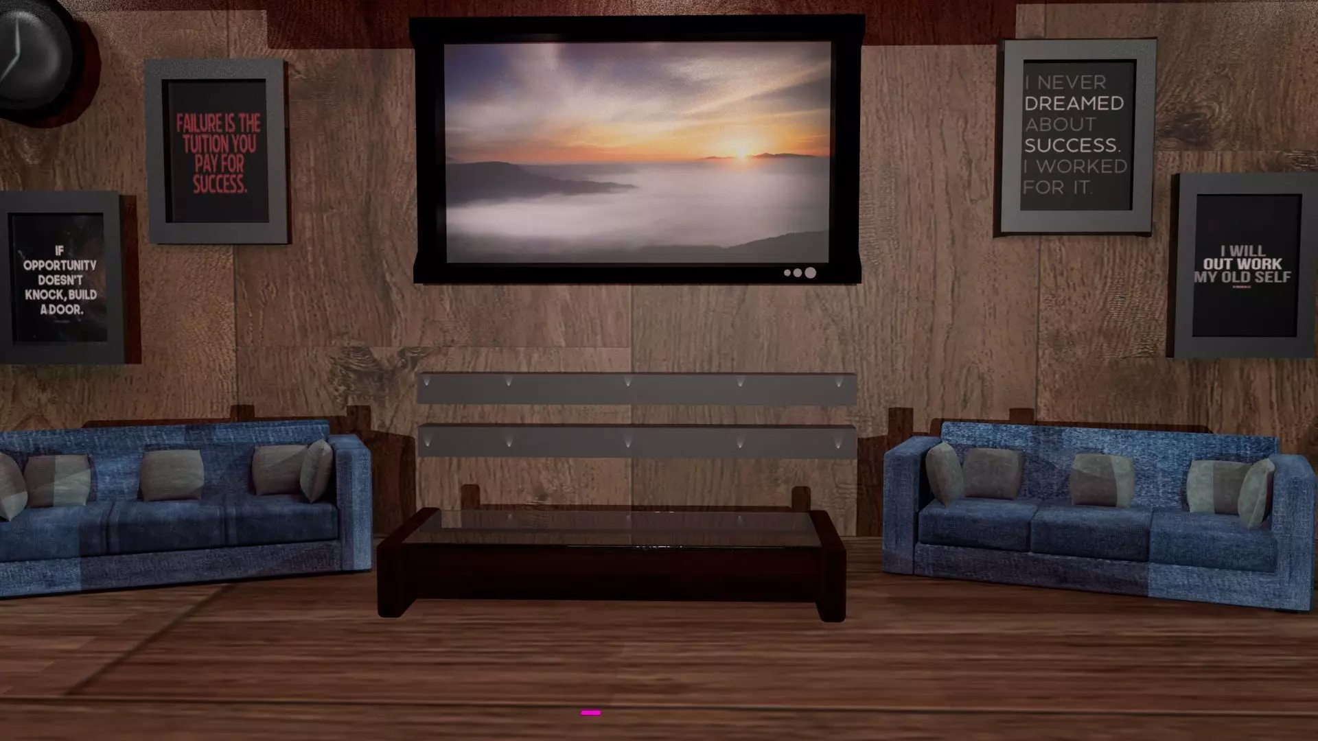 Modern Exhibition Booth  Trade Show Stand  3D Model 3D model_3