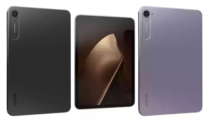 Xiaomi Pad Mini Black And Purple 3D model