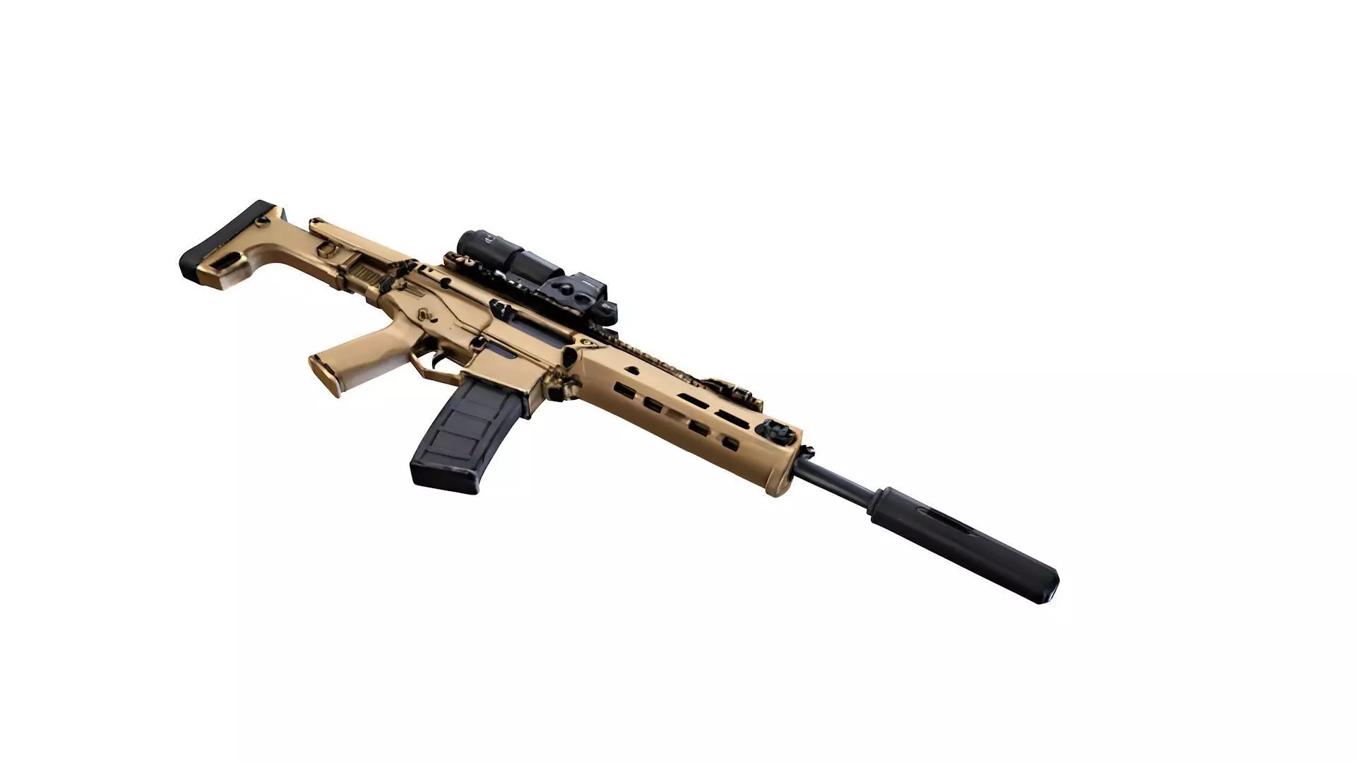 Bushmaster ACR Rifle  3D model_2