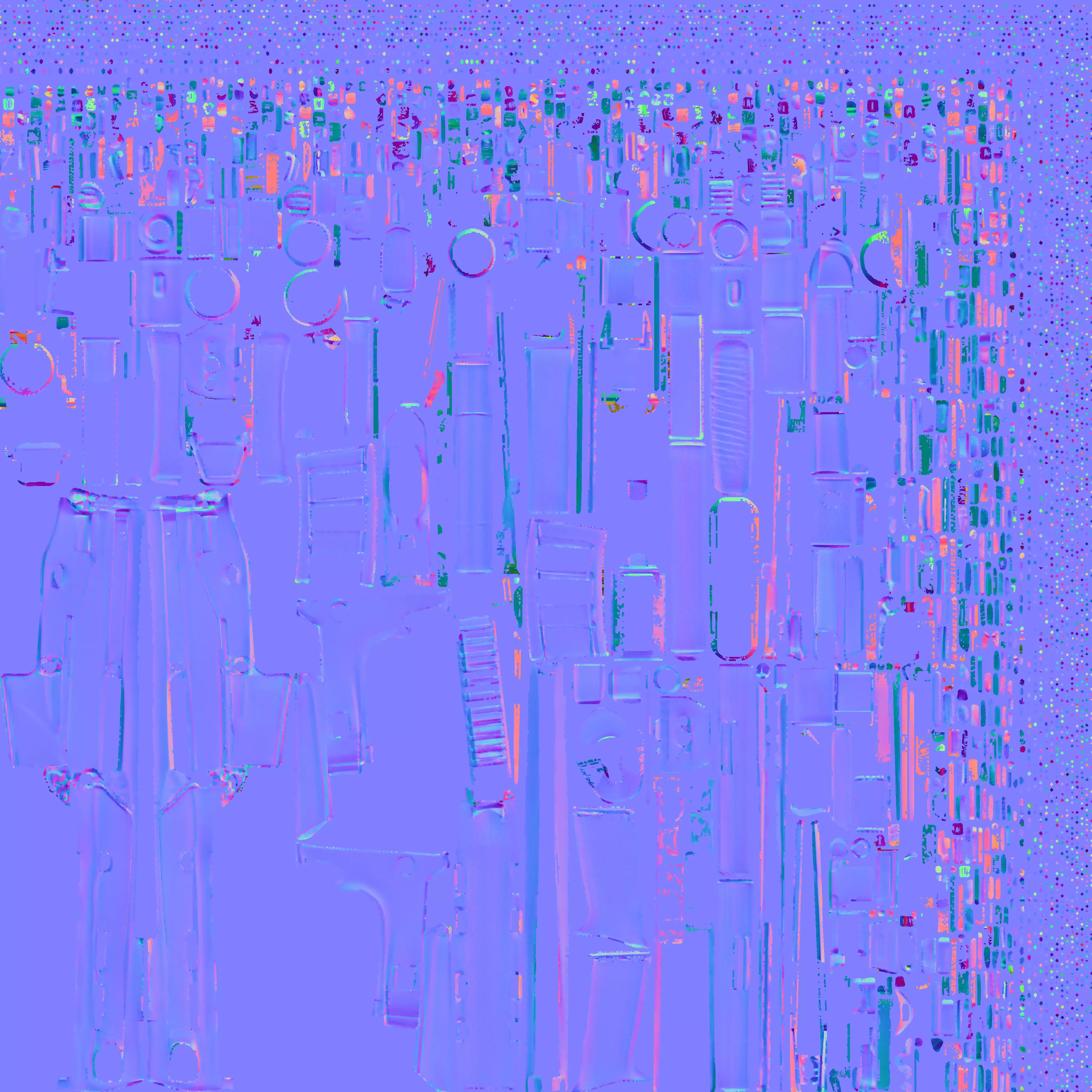 Bushmaster ACR Rifle  3D model_9