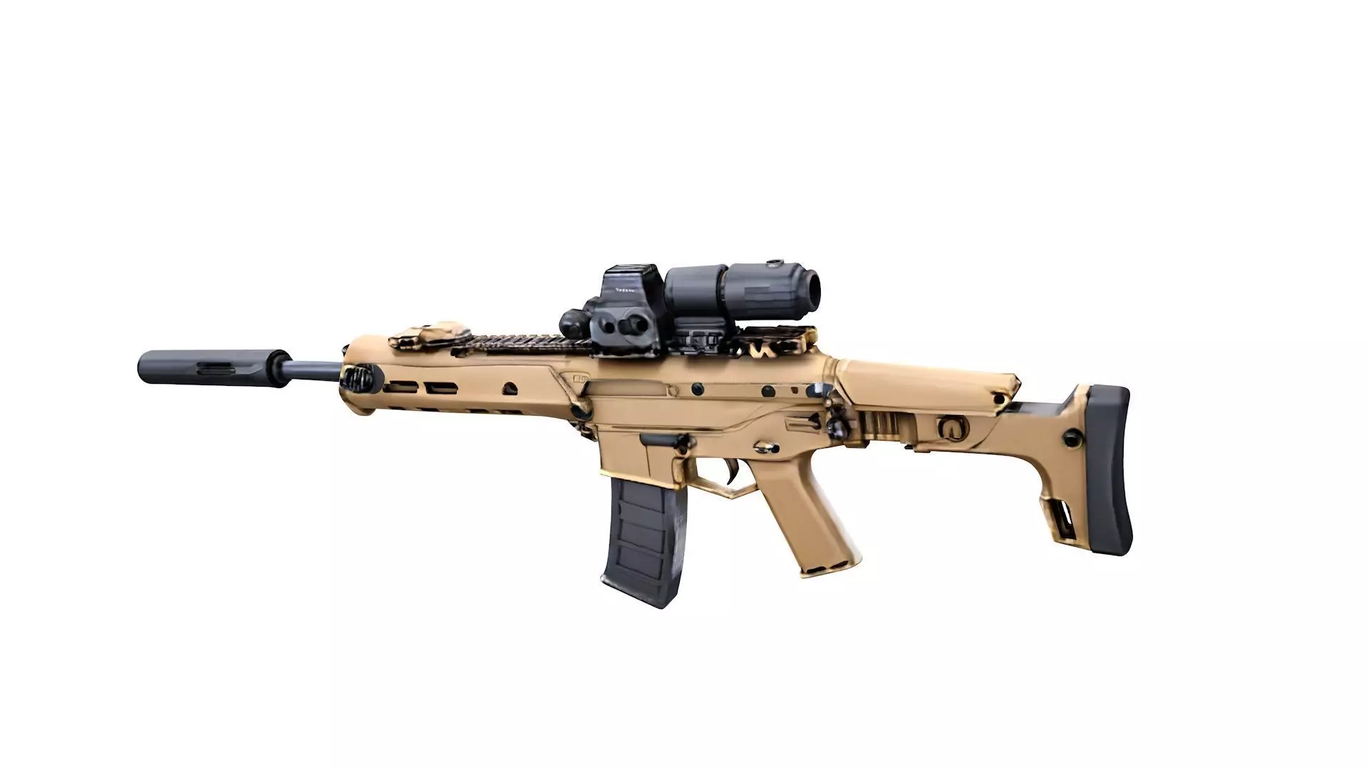 Bushmaster ACR Rifle  3D model_1