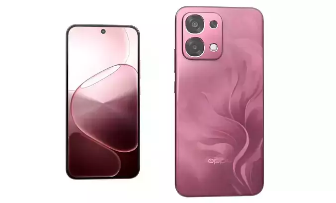 OPPO A6 Pro Rosewood Red 3D model