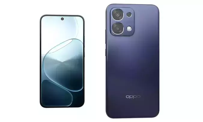 OPPO A6 Pro Stellar Blue 3D model