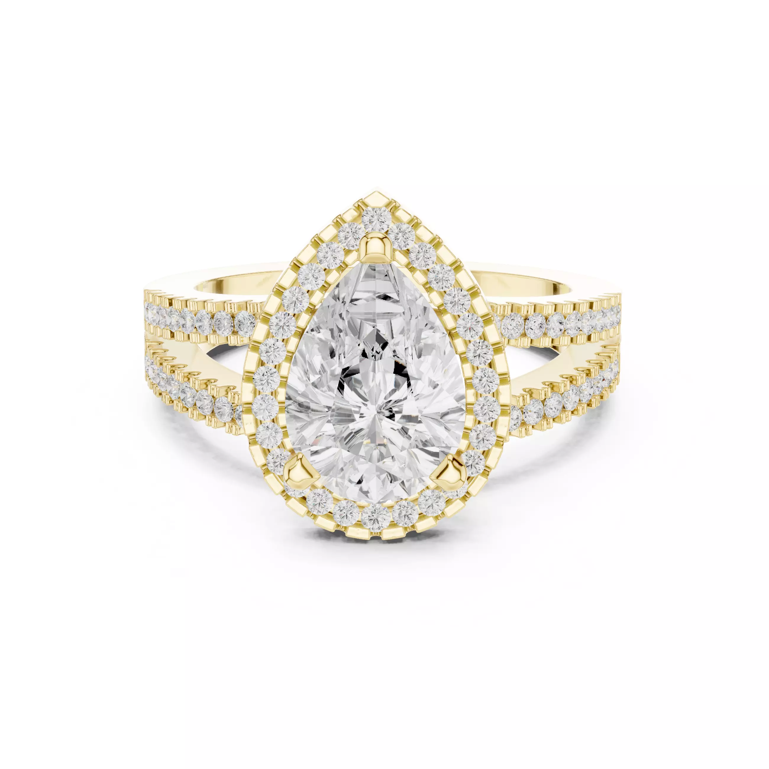 Solitaire Ring 3dm stl renders animation videos details 3D print model_16